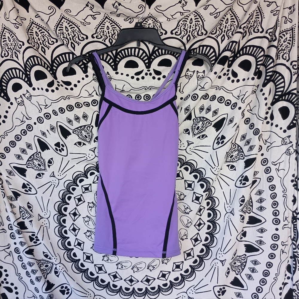 Lululemon Ignite Purple Strappy Tank